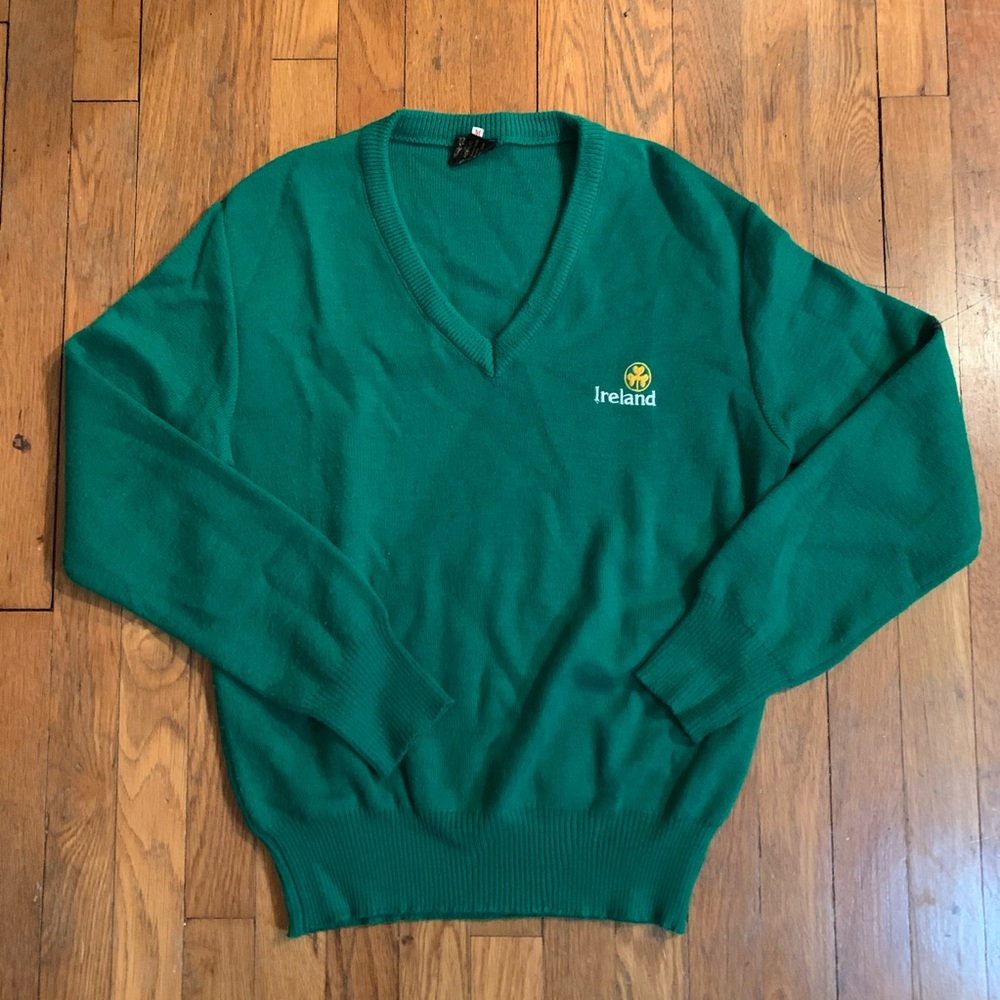 Blarney Castle Knitwear Green Ireland Sweater